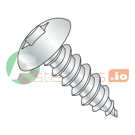 Newport Fasteners Sheet Metal Screw, #14 x 1-1/2 in, Zinc Plated Steel Truss Head Torx Drive, 1000 PK 706925